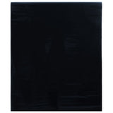 Window Film Static Frosted Black 90x2000 cm PVC 155837