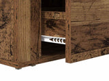 Bedside Cabinet Old Wood 35 x 60 x 50 cm Engineered Wood 881087