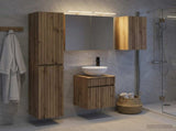Bathroom Cabinet Set 5 pcs Artisan Oak Engineered Wood 3407342