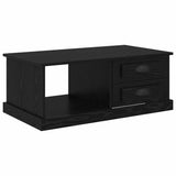 Coffee Table Black Oak 90 x 50 x 35 cm Engineered Wood 881363