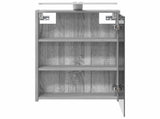 Bathroom Mirror Cabinet with Door Grey Sonoma 43 x 16 x 62.5 cm 889148