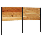 Headboard 180 cm Solid Wood Acacia and Iron 4017557