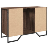 Bathroom Sink Cabinet Brown Oak 91x35x60 cm Engineered Wood 848668