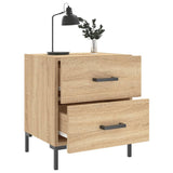 Bedside Cabinet Sonoma Oak 40x35x47.5 cm Engineered Wood 827314
