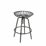 ZNTS Esschert Design Bar Tractor Chair Grey 442363