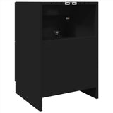 Sink Cabinet Black 40x37x59 cm Engineered Wood 848102
