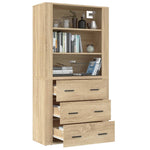 Highboard Sonoma Oak Engineered Wood 3185394