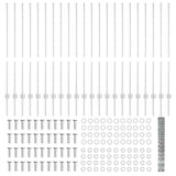 Wild Fence with Posts 50 x 1.2 m 3337155