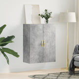 Wall Mounted Cabinet Concrete Grey 69.5x34x90 cm 828408