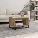 Coffee Table Artisan oak 60 x 50 x 40 cm Engineered wood 879613