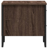 Bedside Cabinets 2 pcs Brown Oak 40x30x40 cm Engineered Wood 848523
