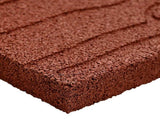 Stepping Stone 6 pcs Red 60.5 x 25 x 2 cm Rubber 42030079