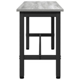 Dining Bench Grey Sonoma 100 x 32.5 x 48.5 cm 873756