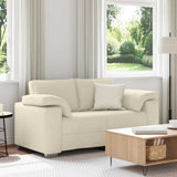 Sofa Beige 160 x 77 x 82 cm Linen 4105226