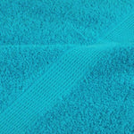 12 Piece Premium Towel Set SOLUND Turquoise 600 gsm 137583