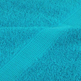 12 Piece Premium Towel Set SOLUND Turquoise 600 gsm 137583
