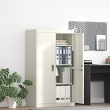 Storage Cabinet White 80 x 40 x140 cm Steel 3406183