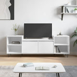 TV Cabinet White 160x35x55 cm Engineered Wood 831340