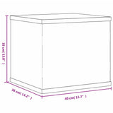 Display Box Transparent 40x36x35 cm Acrylic 154927