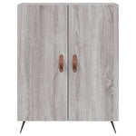 Highboard Grey Sonoma 69.5x34x180 cm Engineered Wood 3199535