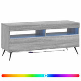 LED TV Cabinet Grey Sonoma Engineered Wood 897651