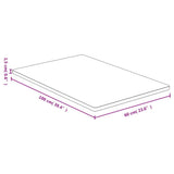 Table Top 60x100x1.5 cm Bamboo 3154990