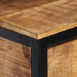 ZNTS Bedside Cabinet 40x35x40 cm Solid Wood Mango 358916