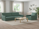 Sofa Set 2 pcs Sea Green Velvet 3433227