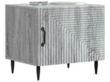 Bedside Cabinet Grey Sonoma 43 x 34.5 x 50 cm Engineered Wood 894807