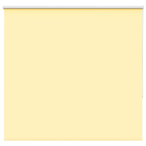 ZNTS Roller Blind Blackout Yellow 145x175 cm Fabric Width 141.6 cm Polyester 4012073