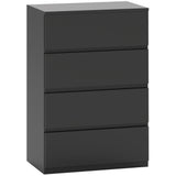Chest of Drawers, 4-Drawer Storage Cabinets, Modern Dresser, Storage Drawer Unit for Bedroom T3398P328100