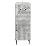Bathroom Storage Cainet HAARLEM Concrete Grey 30 x 31 x 80 cm 896828