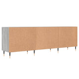 TV Cabinet Grey Sonoma 150x30x50 cm Engineered Wood 829082