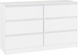 ZNTS Malvern 6 Drawer Chest 100-102-128