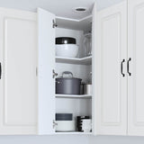 Dishwasher Panel Kalmar White 57 x 57 x 100 cm Engineered Wood 884814
