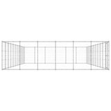 Outdoor Dog Kennel Galvanised Steel 79,86 m 3082332