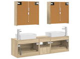 Bathroom Furniture Set 5 pcs Sonoma Oak 3406849