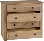 ZNTS Panama 4 Drawer Chest 100-102-043