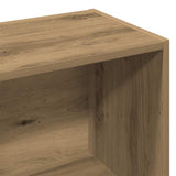 Bookshelf Artisan Oak 60.5x30x90 cm Engineered Wood 855971