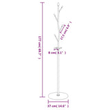 Coat Stand Black 177 cm Powder-coated Iron 377092