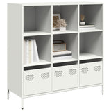 Highboard White 101.5x39x103.5 cm Steel 851393