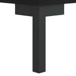 Highboard Black 69.5x34x180 cm Engineered Wood 3198594