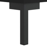 Highboard Black 69.5x34x180 cm Engineered Wood 3198594