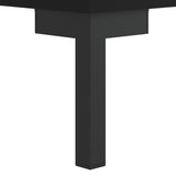 Sideboard Black 34.5x32.5x90 cm Engineered Wood 828733