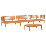 4 Piece Garden Pallet Sofa Set Solid Wood Acacia 3209435