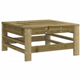 Garden Footstool Impregnated Wood Pine 825624