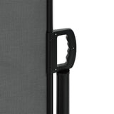 Retractable Side Awning Anthracite 140x600 cm 4004613