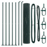 Welded Wire Fence with Concrete Base 10 x 1.4 m 3350806