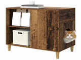 Cat House Old Wood 72 x 42.5 x 70 cm Engineered Wood 8000687