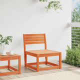 Garden Sofa Wax Brown Solid Wood Pine 844671